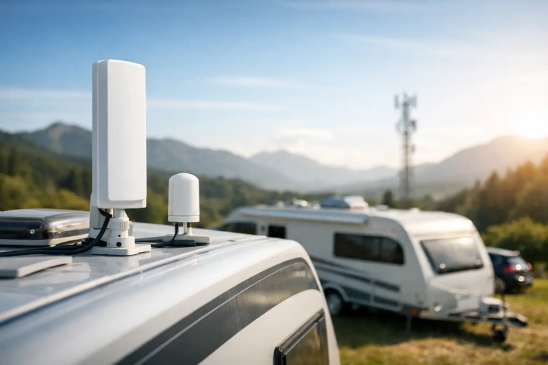 Choosing a 4G antenna for caravan travel