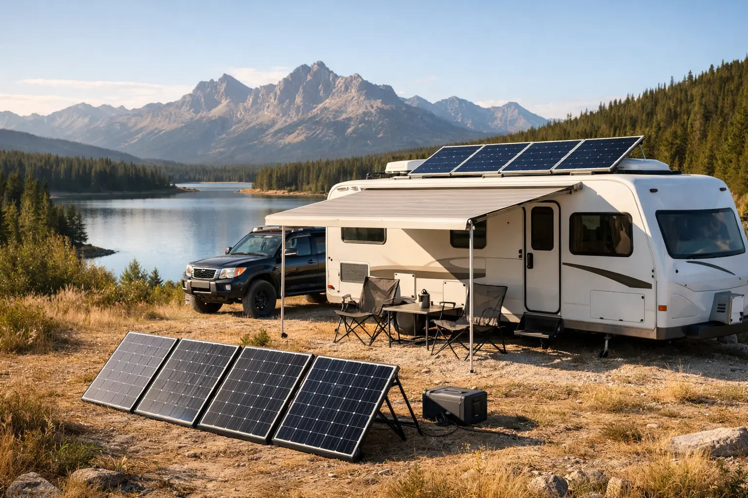 Solarking for Caravans and Off-Grid Travel