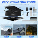 AUTORY Wireless Solar Roof Ventilation Fan Whirlybird Plus ( 3 YR WARRANTY)