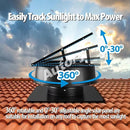 AUTORY Wireless Solar Roof Ventilation Fan Whirlybird Plus ( 3 YR WARRANTY)