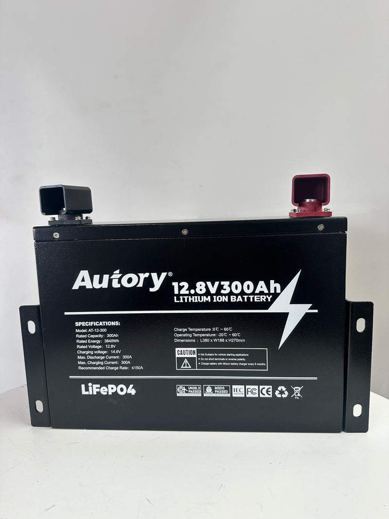 AUTORY 12.8V300Ah LifePo4 Battery