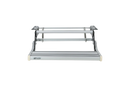SJ RV Single Manual Drop Down Step with LED Light - 176mm Drop Down