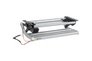 SJ RV Single Electric Drop Down Step with LED Light - 176mm Drop Down
