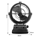 360° 12V 24V Caravan Fan Camping Trailer RV Boat Design with Remote Control