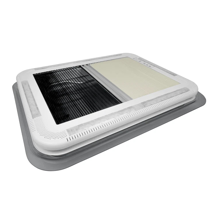 Caravan Roof Vent Hatch Skylight 400x450mm With Blind For Camper Trail caravan-roof-vent-hatch-skylight-400x450mm-with-blind-for-camper-trail