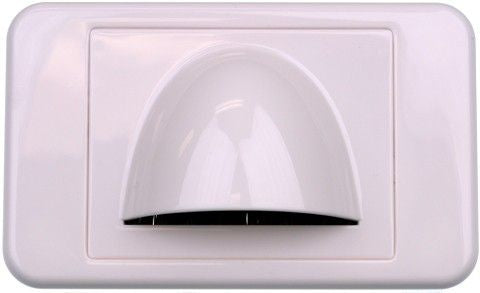 4 x Bullnose Wall plate with bristle