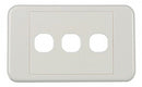 TRIPLE GANG WALL PLATE TO SUIT INSERTS