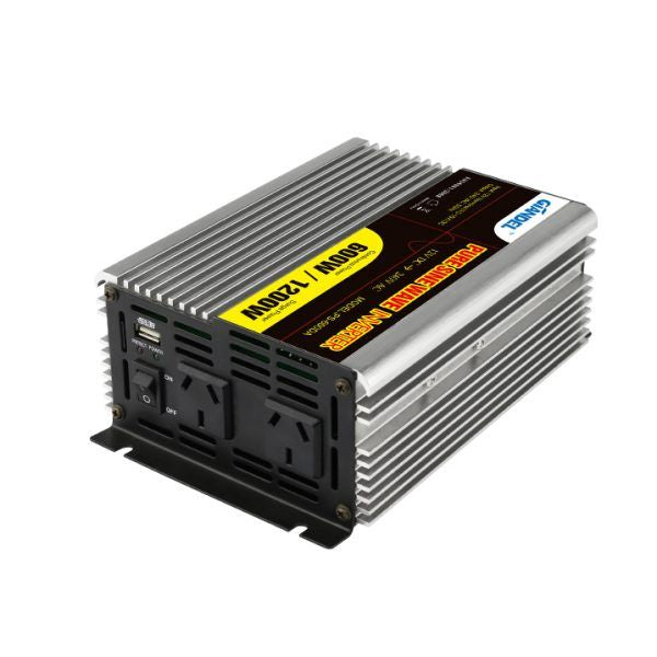 12V 600W Pure Sine Wave Inverter with USB