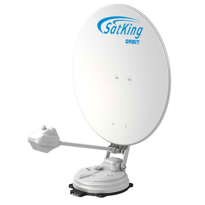 Satking Orbit V3 Automatic Satellite Dish TV System with SatKing VAST Twin Tuner Receiver