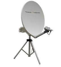 "NEW 2024 Model" 80cm Travel Vision R7 Portable Fully Automatic Satellite System Multi Purpose Use