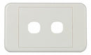 DOUBLE GANG WALL PLATE TO SUIT INSERTS