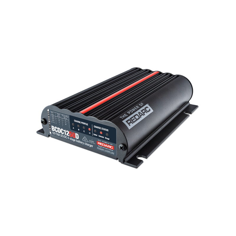 RedArc BCDC1250D 50A Dual Input Battery Charger