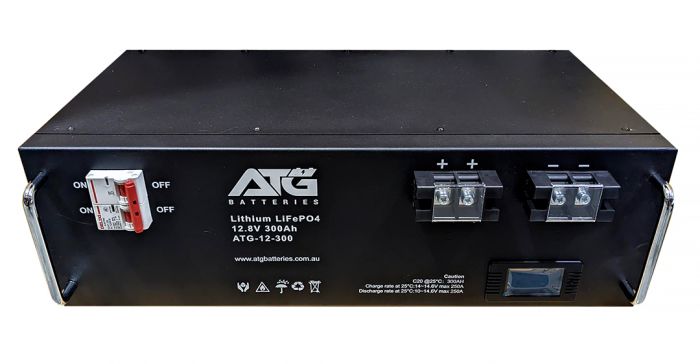 ATG Batteries 300AH 12V 250ADC  Lithium Iron Phosphate LiFePO4 Battery