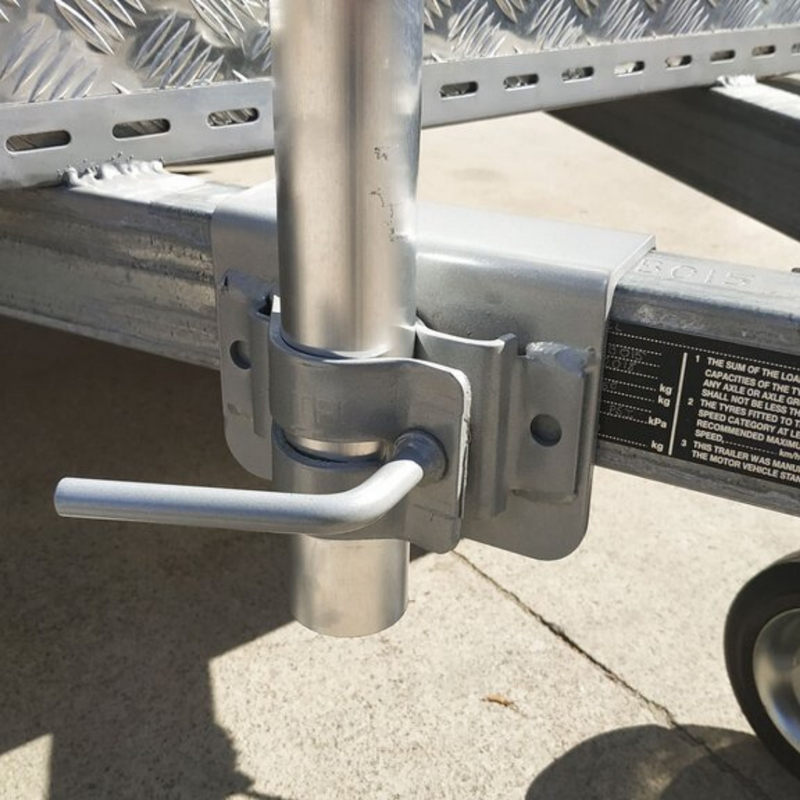 COMBO S - BEND POLE + BBQARM UNIVERSAL DRAWBAR MOUNT (NO-DRILL)