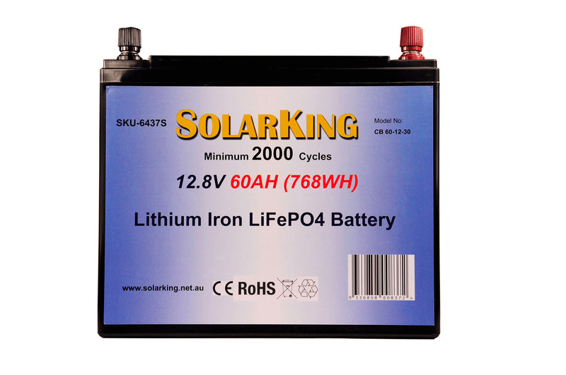 Solarking 60AH Lithium Iron LiFePO4 Battery